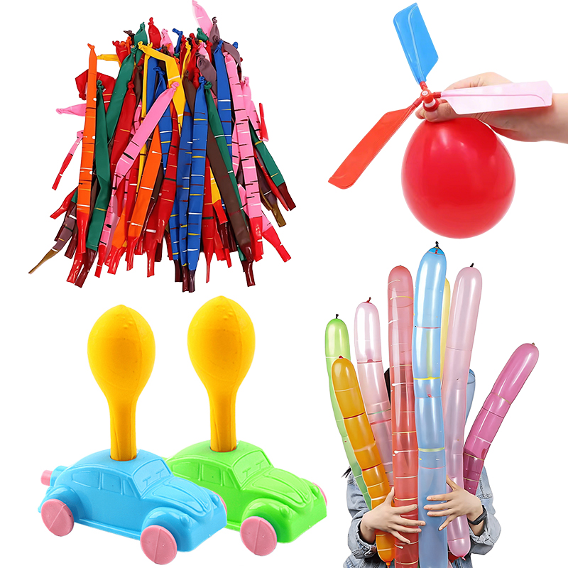 Science And Invention - Propeller Balloons Aircraft Balloon Recoil Car