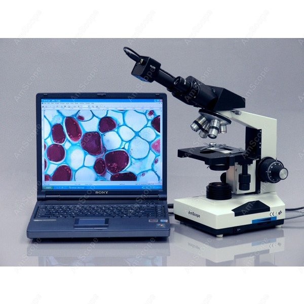AmScope Biological Binocular C - Microscope Compound 40X 评论和价格