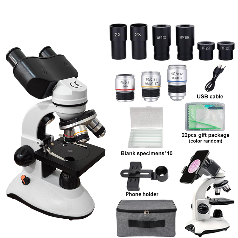 Binocular Compound Microscope  - Microscope Compound 40X 评论和价格