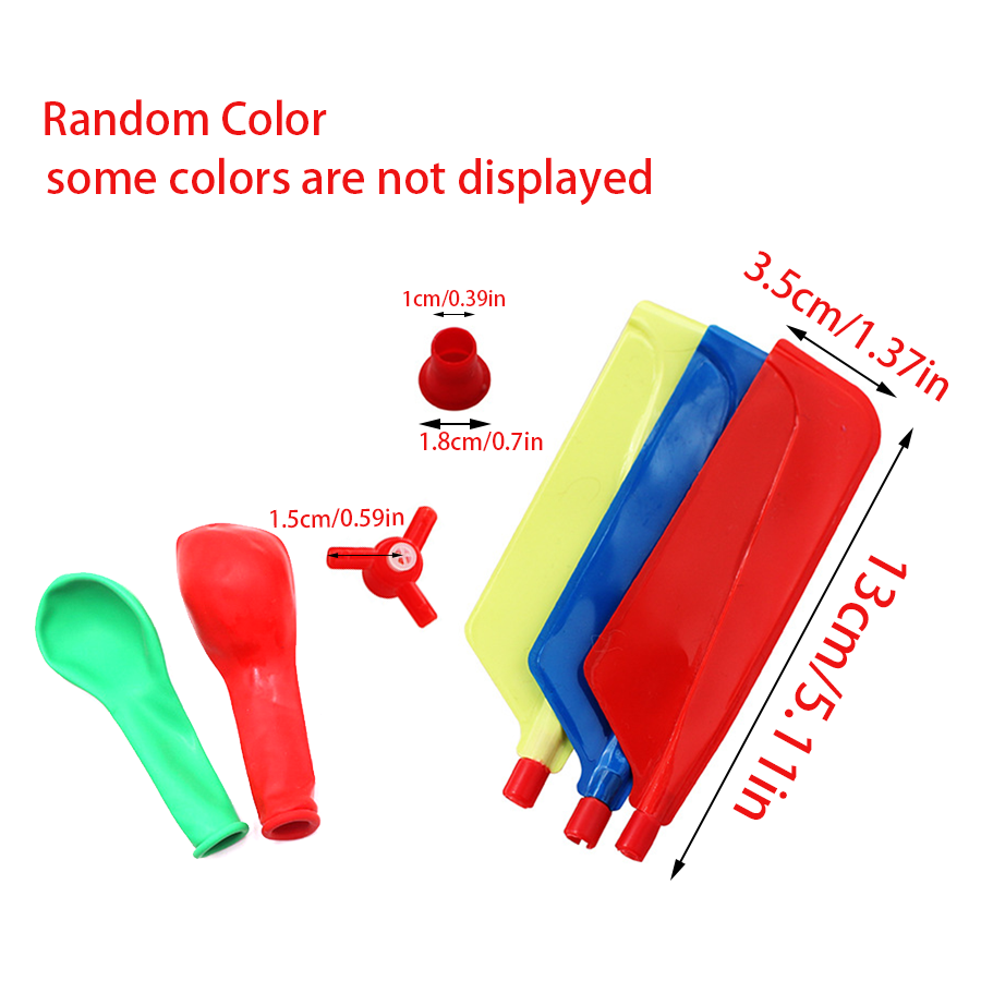 3/6/9sets Balloon Propeller He - Science Toy 评论和价格
