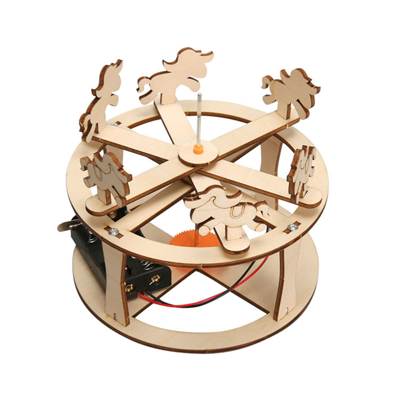 HUAHUABuild Your Own Carousel  - Science Toy 评论和价格