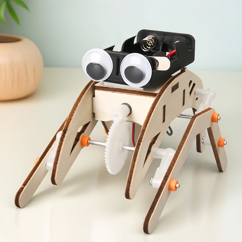 Diy Handmade Walking Spider Ro - Science And Invention 评论和价格