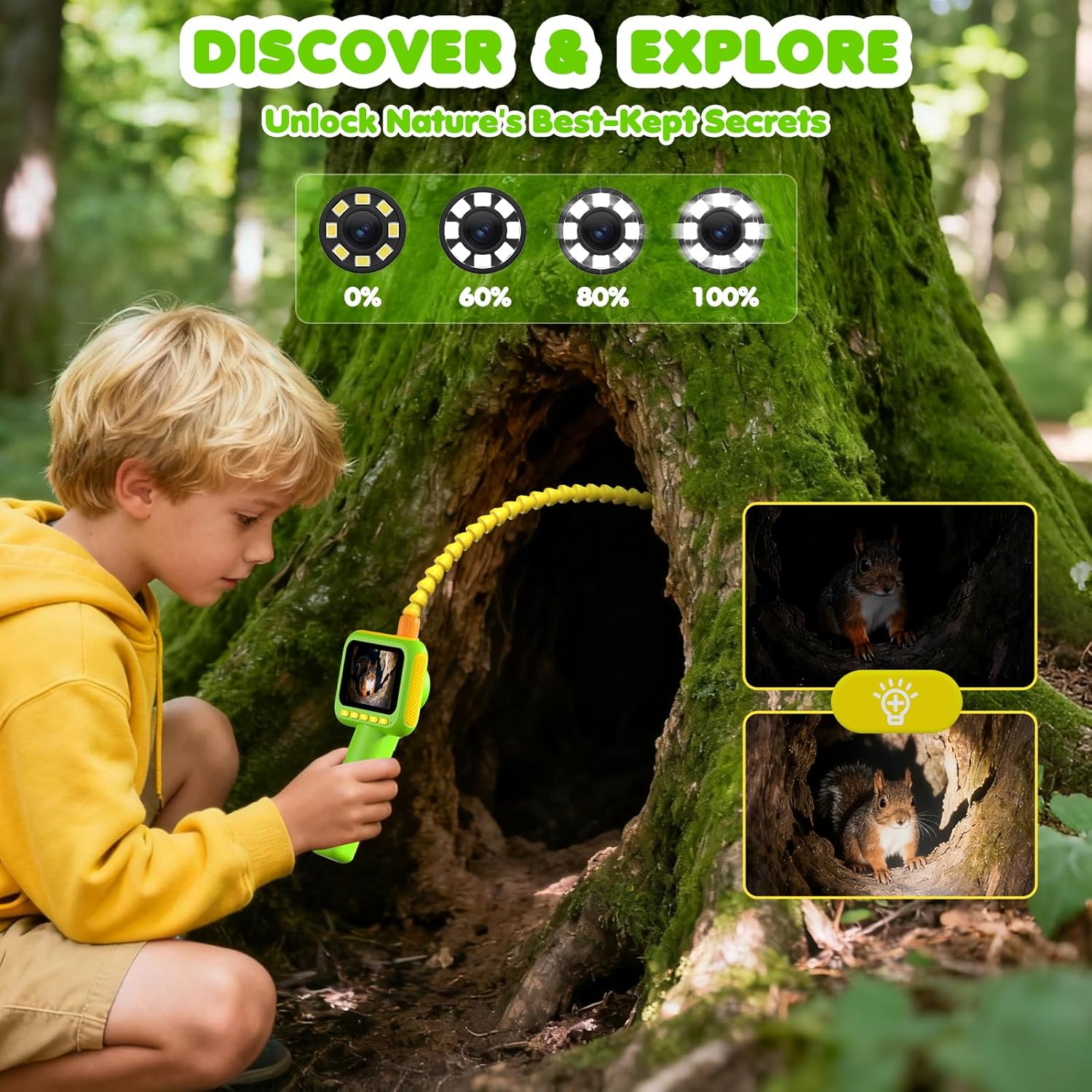 Endoscope for Kids, Borescope  - Science Toy 评论和价格