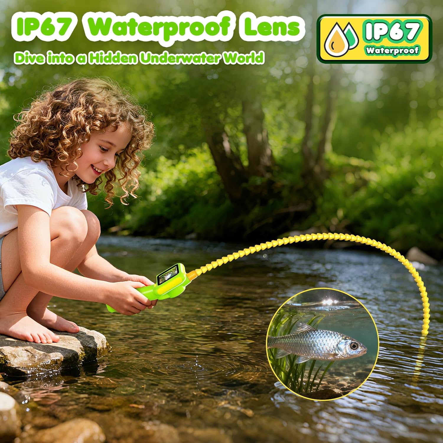 Endoscope for Kids, Borescope  - Science Toy 评论和价格