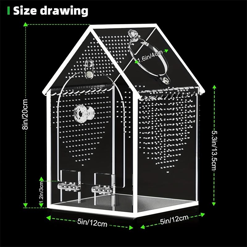 Transparent Acrylic House Inse - Science Hobbyist 评论和价格