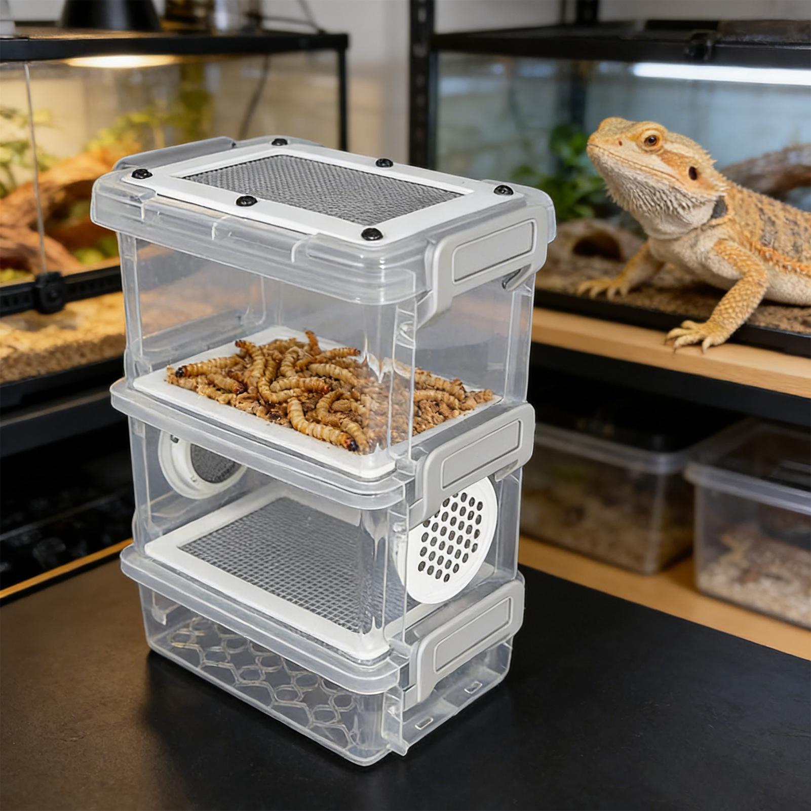 3-Layer Silkworm Feeder Bin Co - Science Hobbyist 评论和价格
