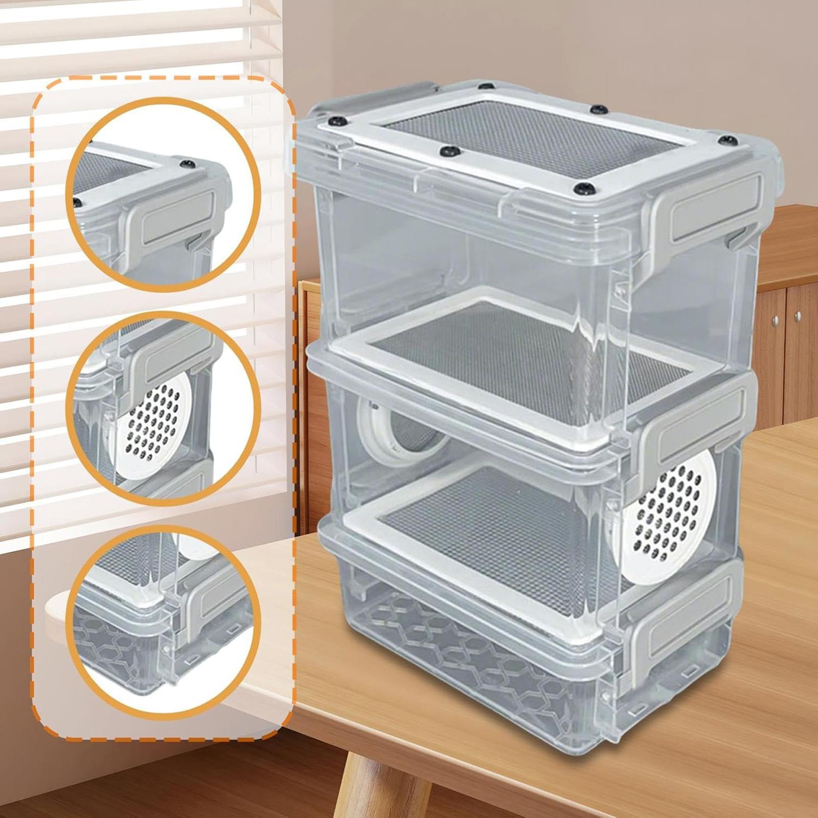 3-Layer Silkworm Feeder Bin Co - Science Hobbyist 评论和价格
